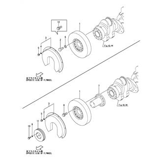 FIG 45. DAMPER & V-PULLEY