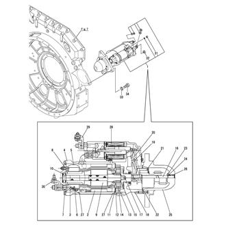 FIG 111. STARTER MOTOR