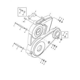 FIG 60. (10A)COVER(BELT)(WITH 2ND GENERATOR SPEC.)