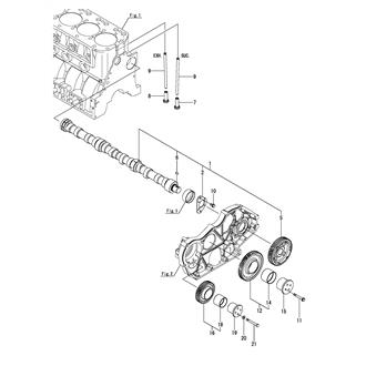 FIG 31. CAMSHAFT & DRIVING GEAR