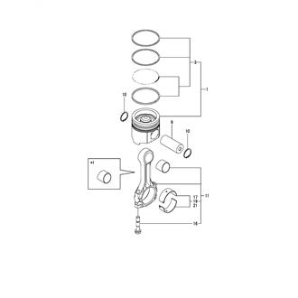 FIG 33. PISTON & CONNECTING ROD