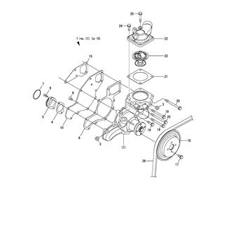 FIG 40. COOLING PUMP(FRESH WATER)