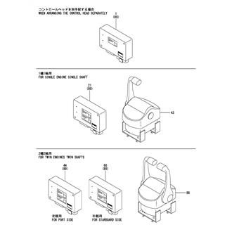 FIG 83. HELM CONTROLLER & CONTROL HEAD(VC10)