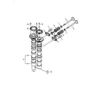 FIG 4. VALVE TRAIN ASSEMBLY