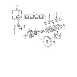 FIG 21. CRANKSHAFT & PISTON