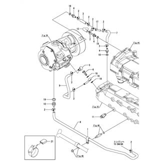 FIG 53. COOLING PIPE(FRESH WATER)(4LV250Z, 230Z)