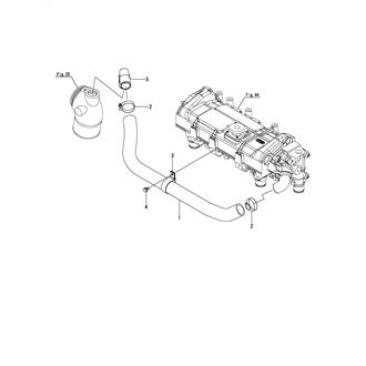 FIG 57. COOLING PIPE(SEA WATER)(MIXING ELBOW)(DRIVE EXHAUST SPEC.)