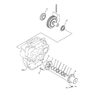 FIG 6. OUTPUT SHAFT & COUPLING