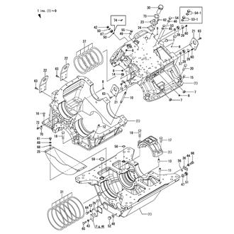 FIG 3. CLUTCH HOUSING(YXH-2500)(TRAILING PUMP SPEC.)(OPTIONAL)