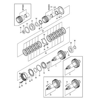 FIG 23. SUPPORT SHAFT(B)(YXH-2000/2000C)