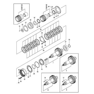 FIG 25. SUPPORT SHAFT(B)(YXH-2000/2000C)(ELECTRIC TROLLING SPEC.)(OPTIONAL)