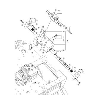 FIG 36. AHEAD/ASTERN CHANGE-OVER VALVE(ELECTROMAGNETIC TYPE)(ELECTRIC TROLLING SPEC.)