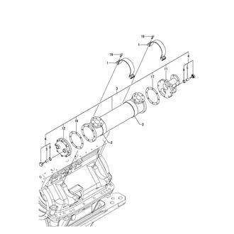 FIG 40. LUB. OIL COOLER(FOR SEA WATER)(YXH-2500/2500C)