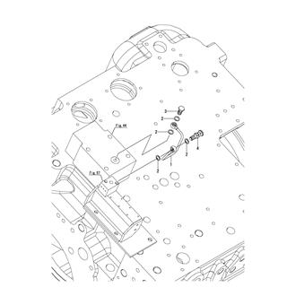 FIG 73. LUB. OIL PIPE(PRESSURE STOP SWITCH)(OPTIONAL)