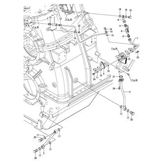 FIG 81. LUB. OIL PIPE(WING PUMP)(GEISLINGER SPEC.)(OPTIONAL)