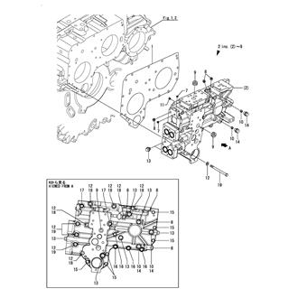 FIG 68. (10B)CASE PLATE(SPARE PUMP FLANGE SPEC.)