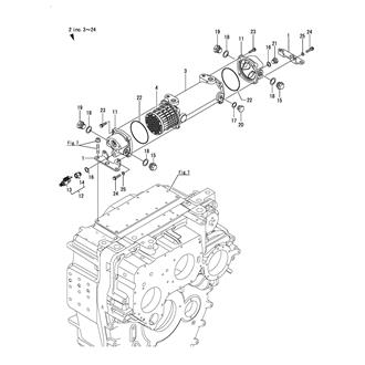 FIG 74. (26A)LUB. OIL COOLER(COOLING FRESH WATER SPEC.)