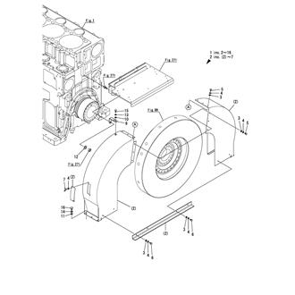 FIG 38. FLYWHEEL COVER(6EY22ALWS)