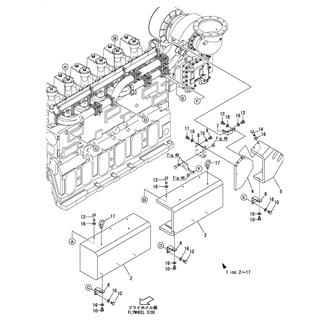 FIG 51. EXHAUST MANIFOLD COVER(6EY22ALW, 6EY22ALWS)