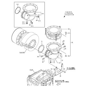 FIG 75. EXHAUST OUTLET PIPE(350A)(6EY22ALW, 6EY22ALWS)