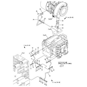 FIG 110. LUB. OIL PIPE(TURBINE)(MET22 TYPE)