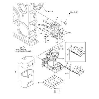 FIG 176. FUEL FILTER(H.F.O. SPEC. : WITH DIFFERENTIAL PRESSURE SWITCH)