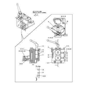 FIG 175. FUEL FILTER INNER PARTS(H.F.O. SPEC.)