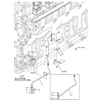 FIG 206. FUEL OVERFLOW PIPE(M.D.O. SPEC.)(INJECTION VALVE)