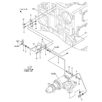 FIG 249. AIR PIPE(STARTING AIR BOOSTER)