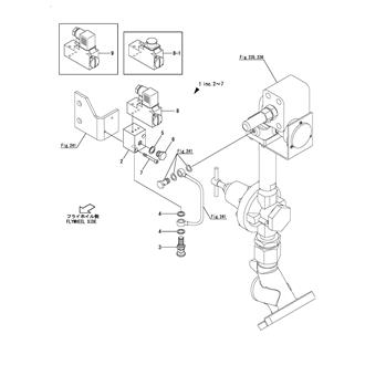 FIG 254. PRESSURE SWITCH, TRANSMITTER & TEST VALVE(STARTING AIR)