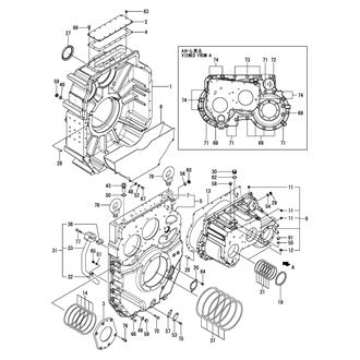 FIG 6. CLUTCH HOUSING(SHOCK ABSORBER, P.T.O. SPEC.)