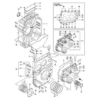 FIG 1. CLUTCH HOUSING(STANDARD SPEC.)