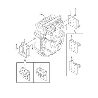 FIG 16. MOUNTING FOOT(YXH-500L)