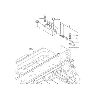 FIG 57. LUB. OIL DISTRIBUTING PLATE(FROM APR. 2018)