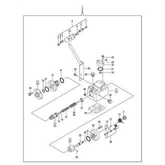 FIG 65. TROLLING VALVE(INNER PARTS)