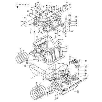 FIG 1. CLUTCH HOUSING(YXH-2000M/YXH-2500M)