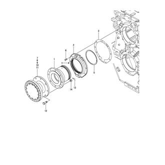 FIG 9. INPUT COUPLING(WITH IDLE SHAFT SPEC.)(OPTIONAL)