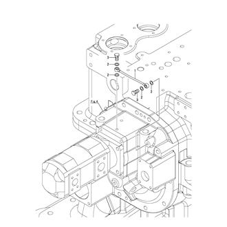 FIG 60. LUB. OIL PIPE(HYDRAULIC OIL PUMP DRIVING)