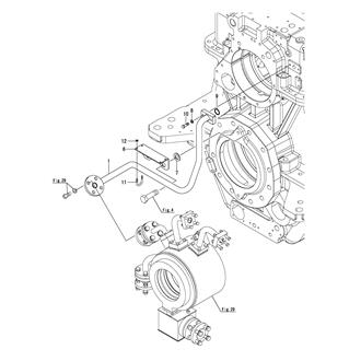 FIG 63. LUB. OIL PIPE(CPP)(YXH-2000MC)