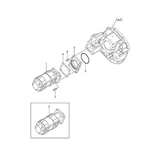 FIG 93. HYDRAULIC OIL PUMP(ENGINE-INSTALLED CPP PUMP SPEC.)