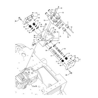 FIG 99. AHEAD/ASTERN & ENGAGE/OFF CHANGE-OVER VALVE(TWIN ELECTROMAGNETIC TYPE)(OPTIONAL)