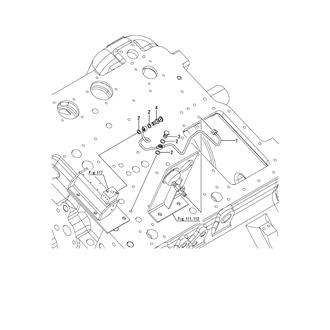 FIG 132. LUB. OIL PIPE(INTERLOCK SWITCH)(OPTIONAL)