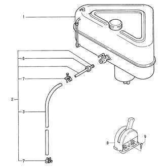 FIG 58. FUEL OIL TANK & BATTERY SWITCH(OPTIONAL)