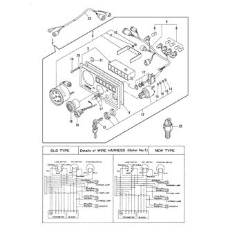 FIG 61. INSTRUMENT PANEL(M1/M2-TYPE)(OPTIONAL)