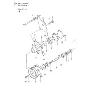 FIG 73. COOLING SEA WATER PUMP