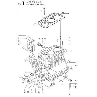 FIG 1. CYLINDER BLOCK