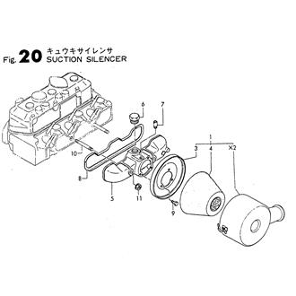 FIG 20. SUCTION SILENCER