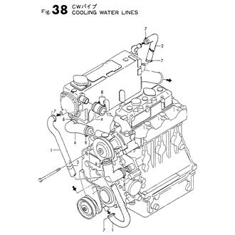 FIG 38. COOLING WATER PIPE