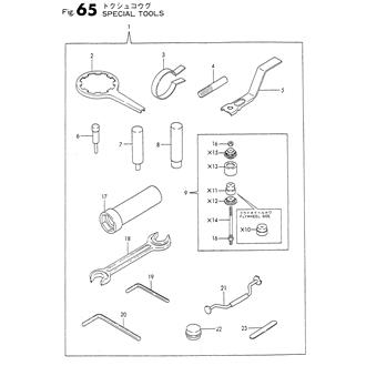 FIG 65. SPECIAL TOOLS