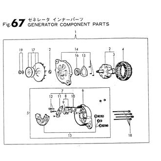 FIG 67. GENERATOR INNER PARTS